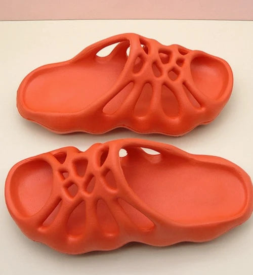 Non Slip Eva Ergonomic Webbed Slides Slippers
