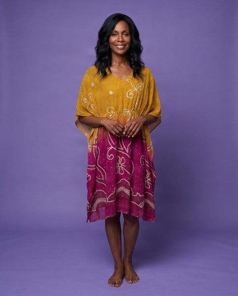 Assorted Sheer Embroidered Kaftans