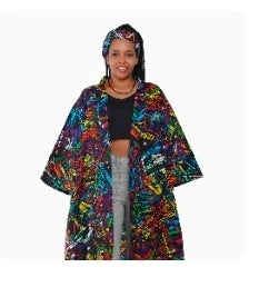 Ankara Kimono Robe (Duster)