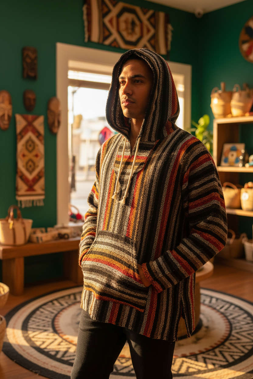 Baja Hoodies Made with Recycled Fibers