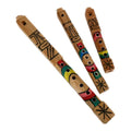 Quena Artisan Tarka Flute Medium 8" Carved Wood Peru Classic