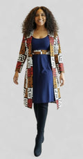 Kimono Mid-Length Dress