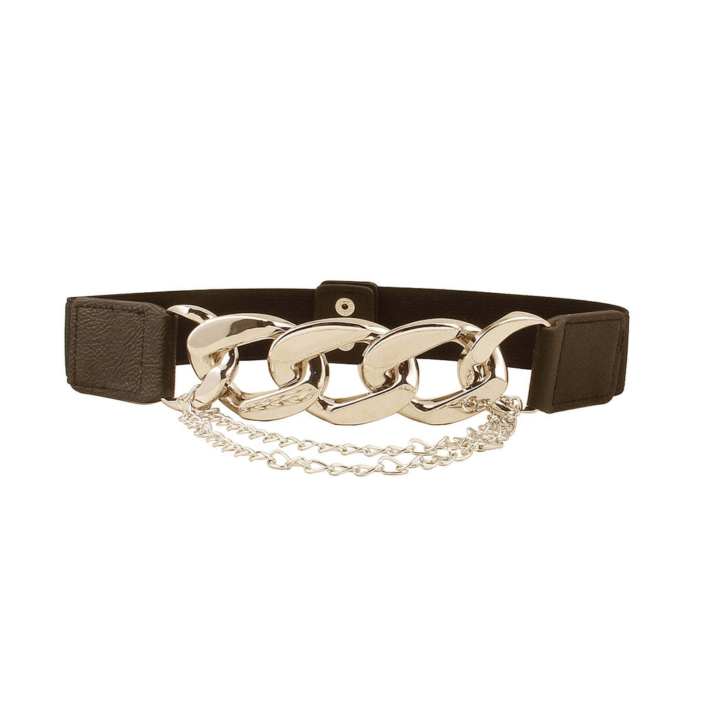 Runway Chain Tassel Belt