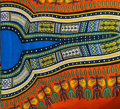 Mama and Papa 100 Percent Cotton Dashiki Dress