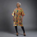 Kente Mesh Jacket