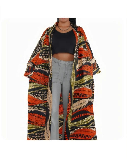 Ankara Kimono Robe (Duster)