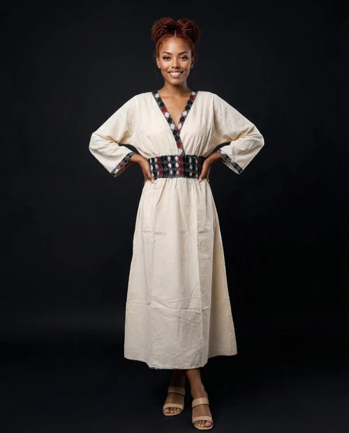 Traditional Ethiopian Print Dress