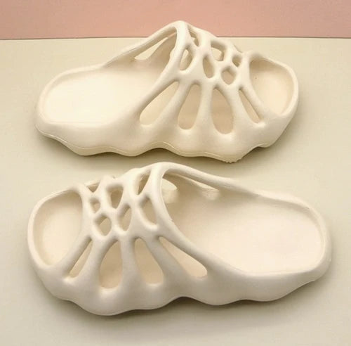 Non Slip Eva Ergonomic Webbed Slides Slippers