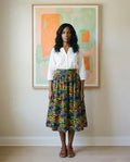 Tribal Print Skirt