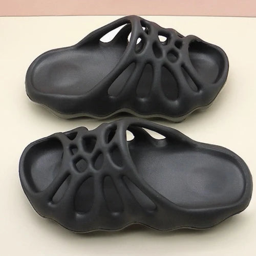Non Slip Eva Ergonomic Webbed Slides Slippers