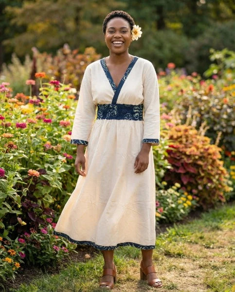 Traditional Ethiopian Print Dress