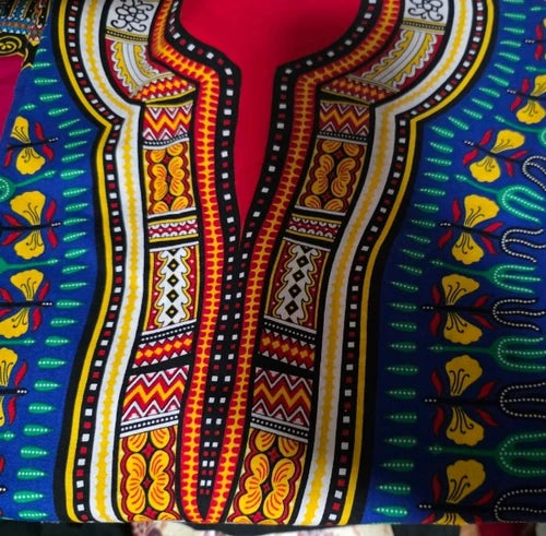 Mama and Papa 100 Percent Cotton Dashiki Dress