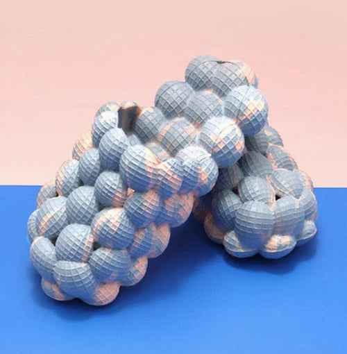 Non Slip Eva Bubble Cloud Slides Slippers