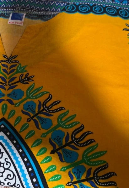 Mama and Papa 100 Percent Cotton Dashiki Dress
