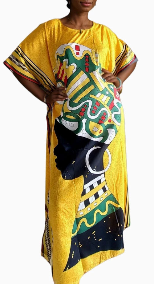 African Pride Kaftan Dress (MuuMuu)