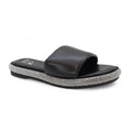 Dorothy Black Rhinestone Slides