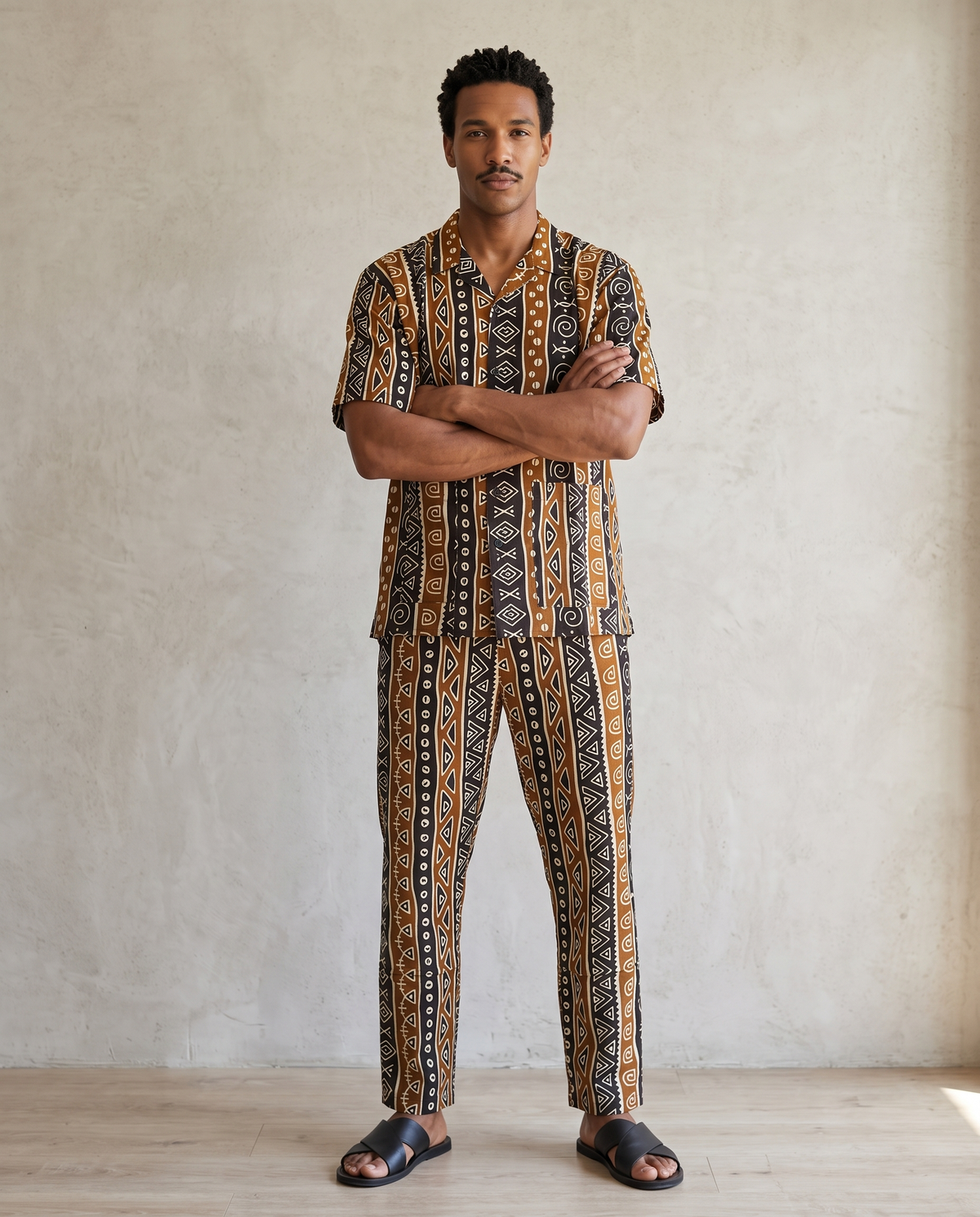 The Heritage Coordinated Set – Premium West African Wax Print