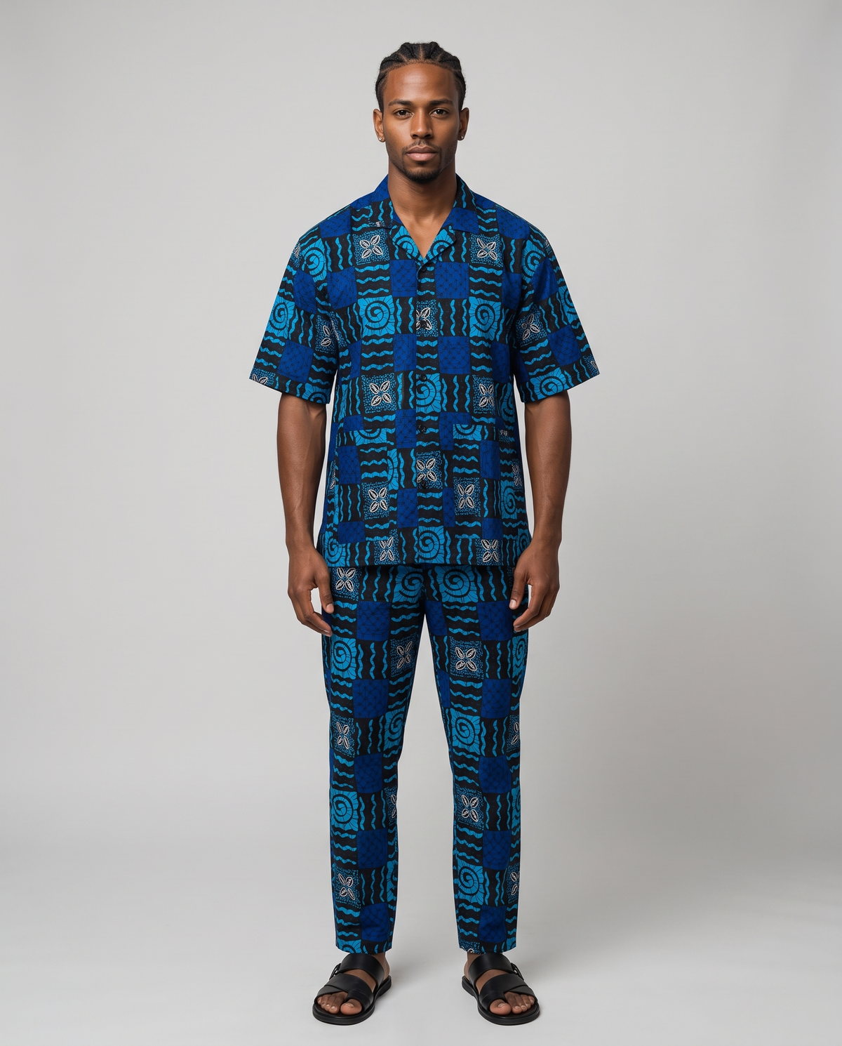 The Heritage Coordinated Set – Premium West African Wax Print