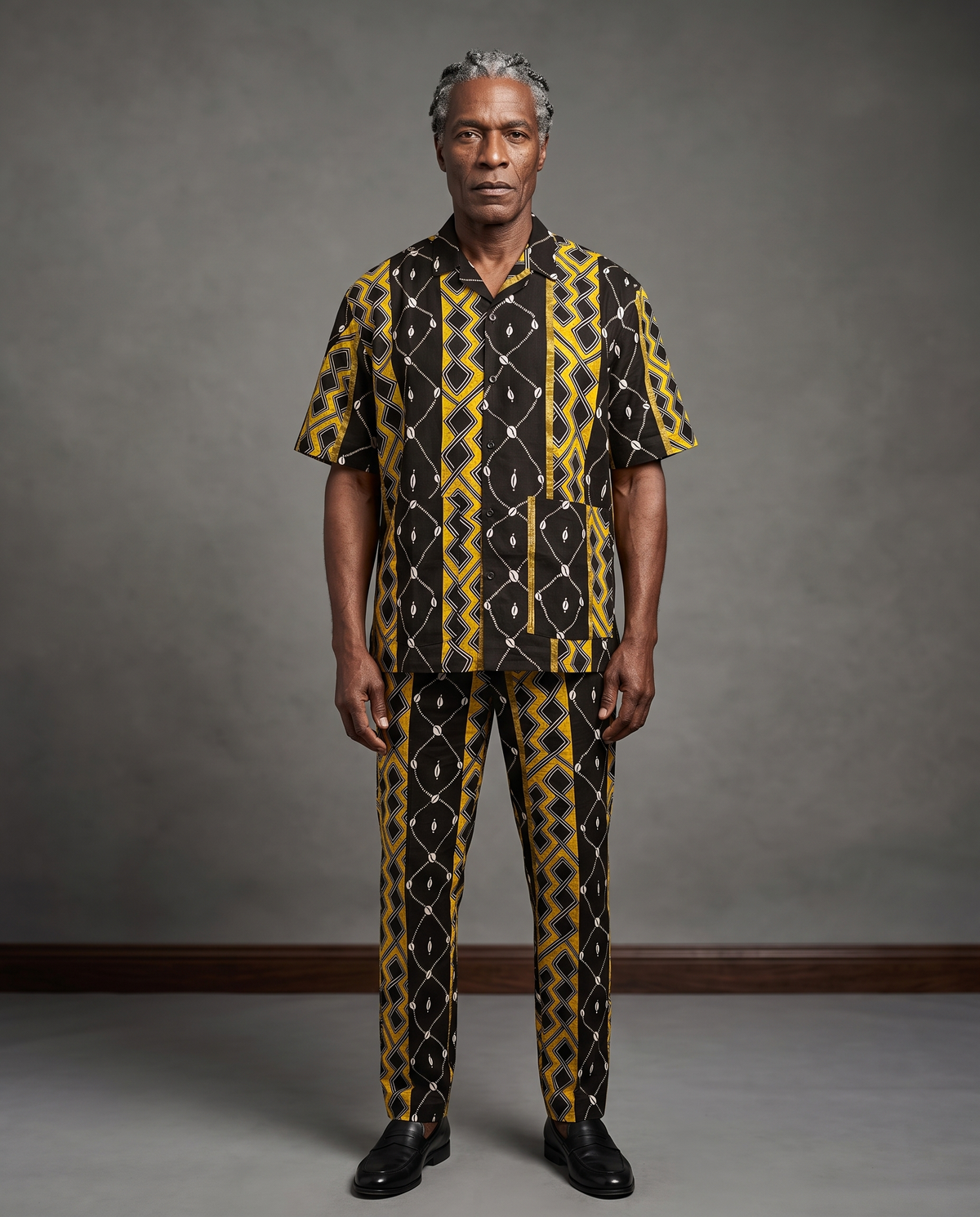 The Heritage Coordinated Set – Premium West African Wax Print