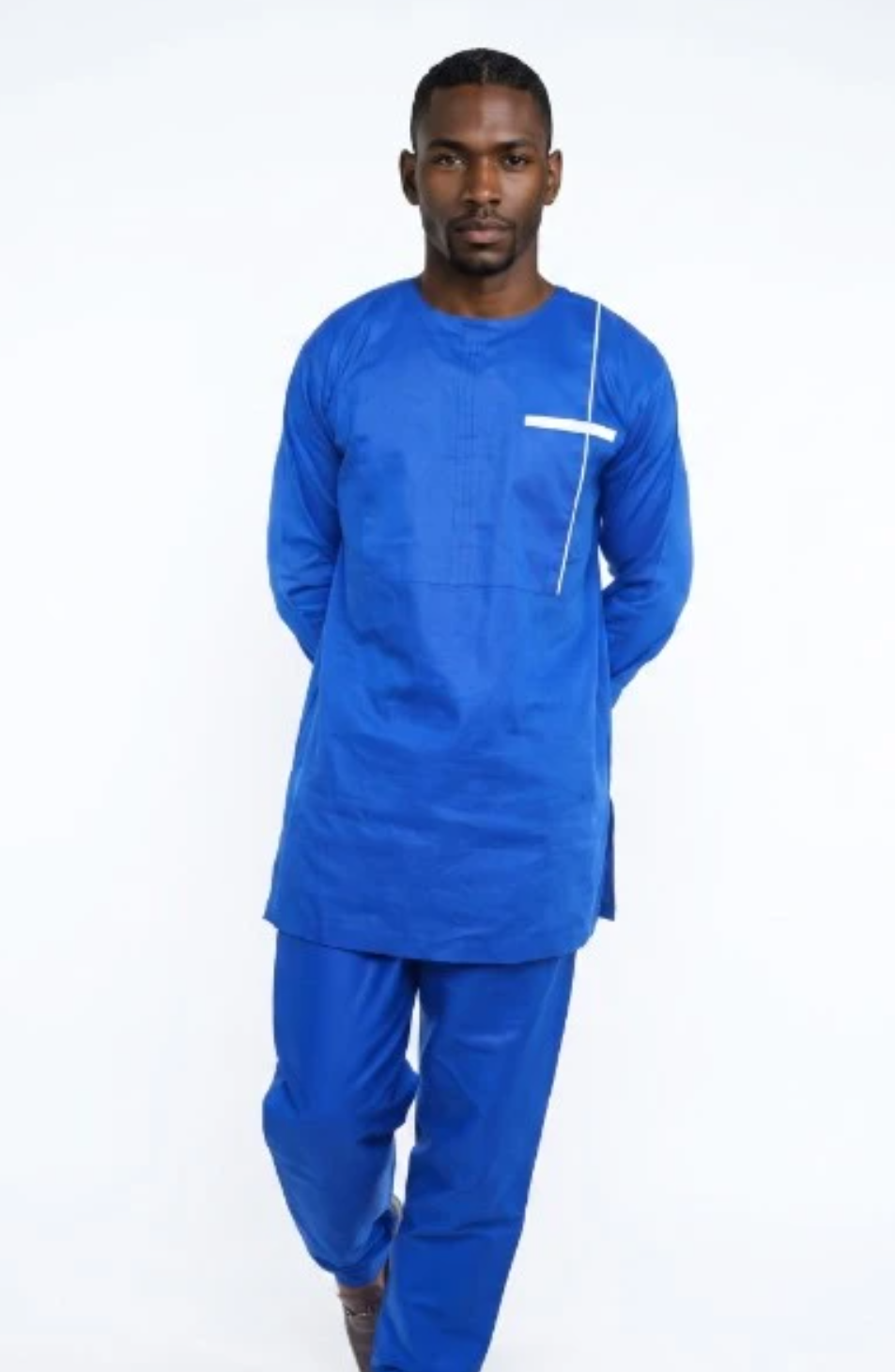 Ankara Men's Two Piece Pants Set (3XL)