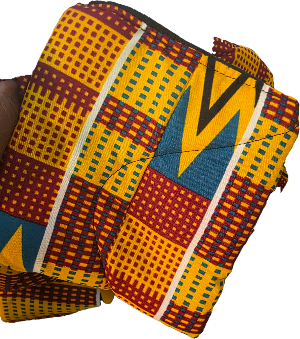 Colors of Ghana Kente Purse