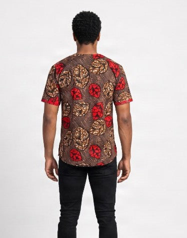 African Embroidered Shirt - Large