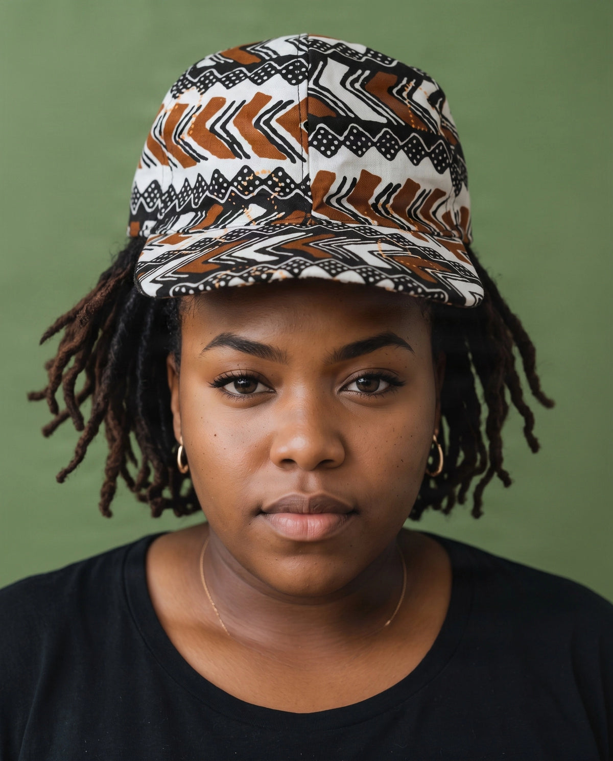 African Print Baseball Cap