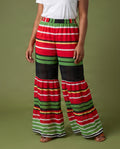 Festival Vibe Tiered Wide-Leg Palazzo Pants