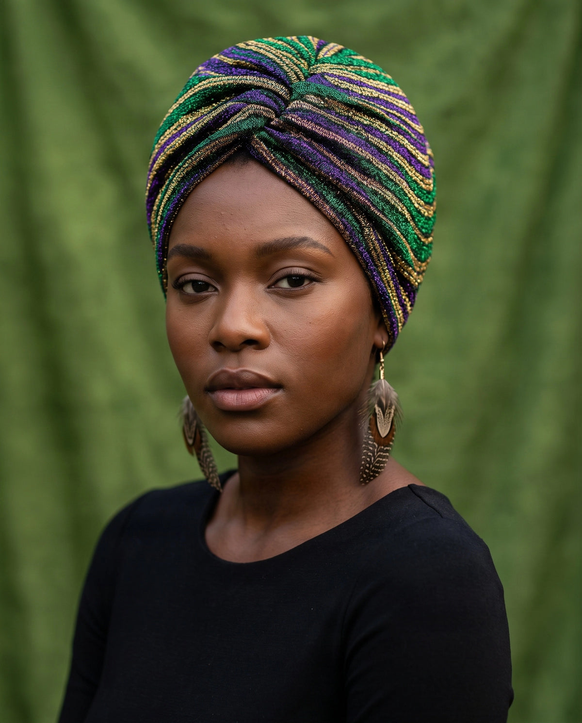 Royal Garden Multicolor Turban