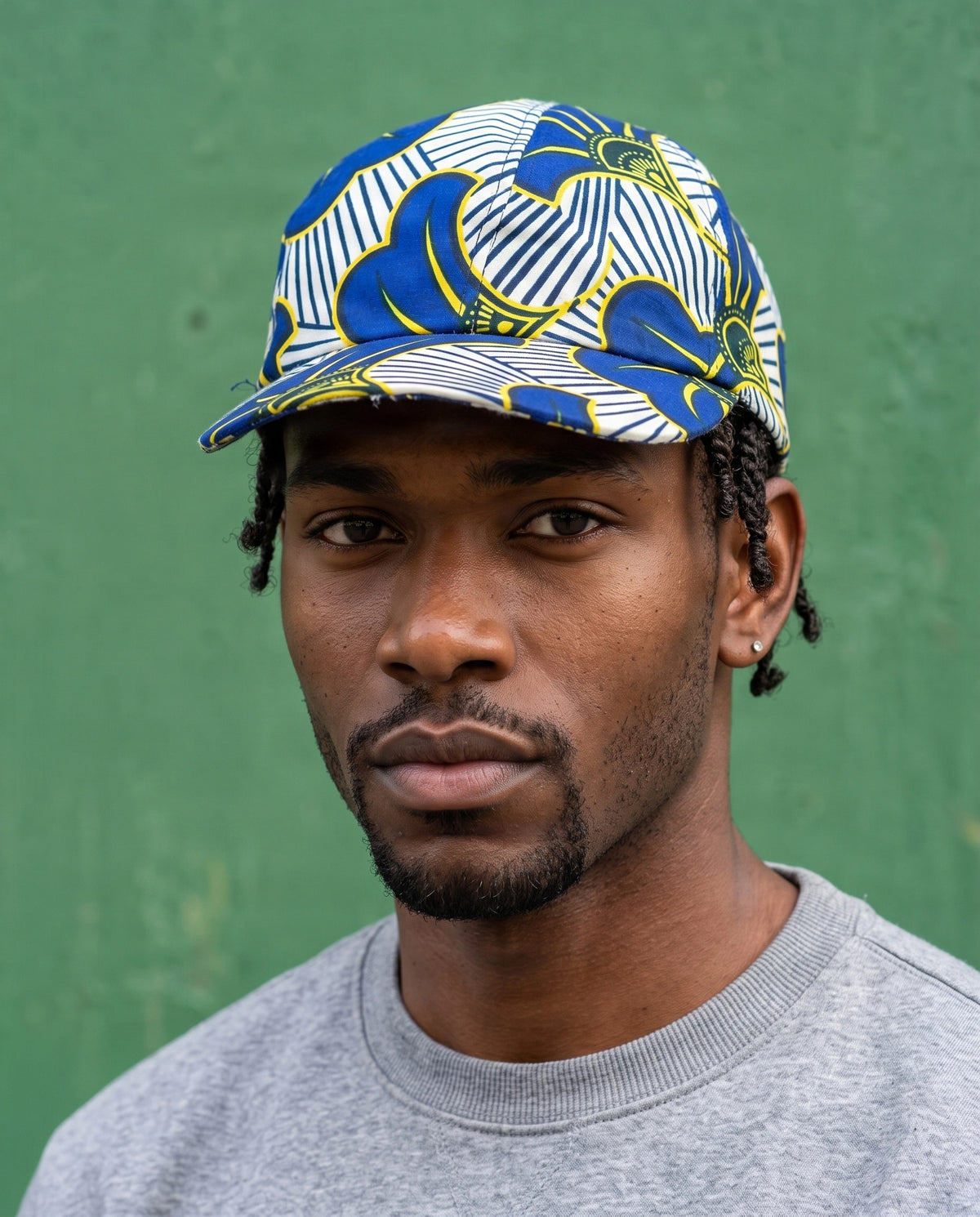 African Print Baseball Cap